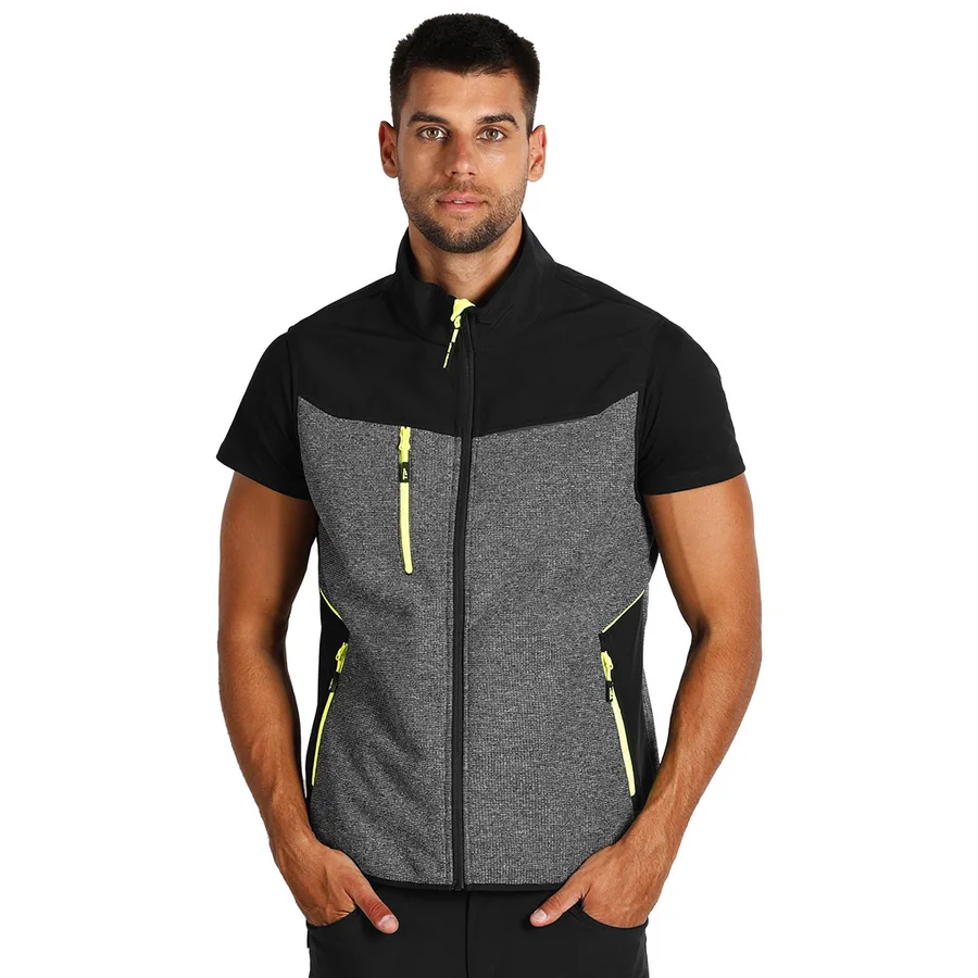 Panther grey vest softshell prsluk