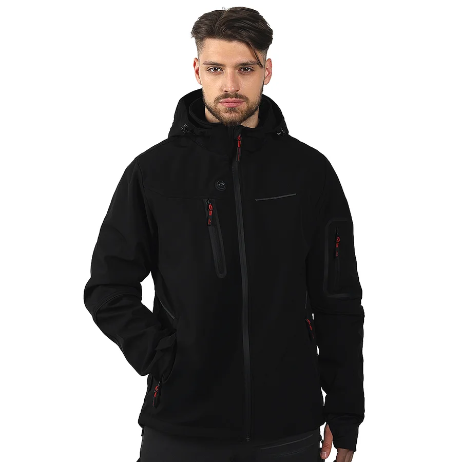 Panther thermo muška softshell jakna sa ugrađenim grejačima